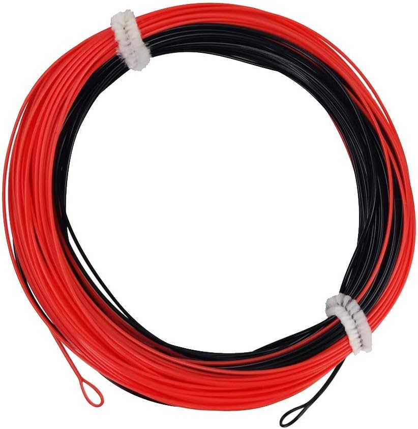 Aventik 100FT Sinking Tip Floating Line Fly Fishing Line 3-6 IPS WF4-8F/FS with 2pcs Welded Loop with Braided Core