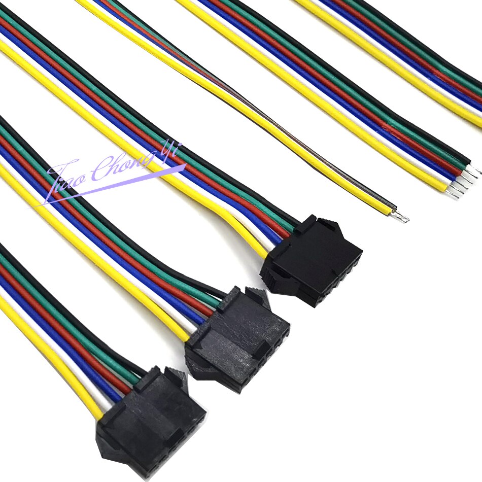 5-100 pairs 6pin SM JST male and female LED connec... – Vicedeal