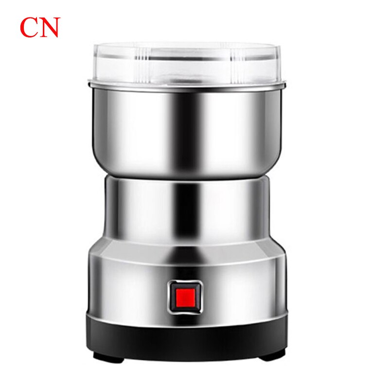 Electric Coffee Grinder Kitchen Grain Nut Bean Spice Grinder Electric Multi Functional Household Coffee Grinder Coffeeware: CN