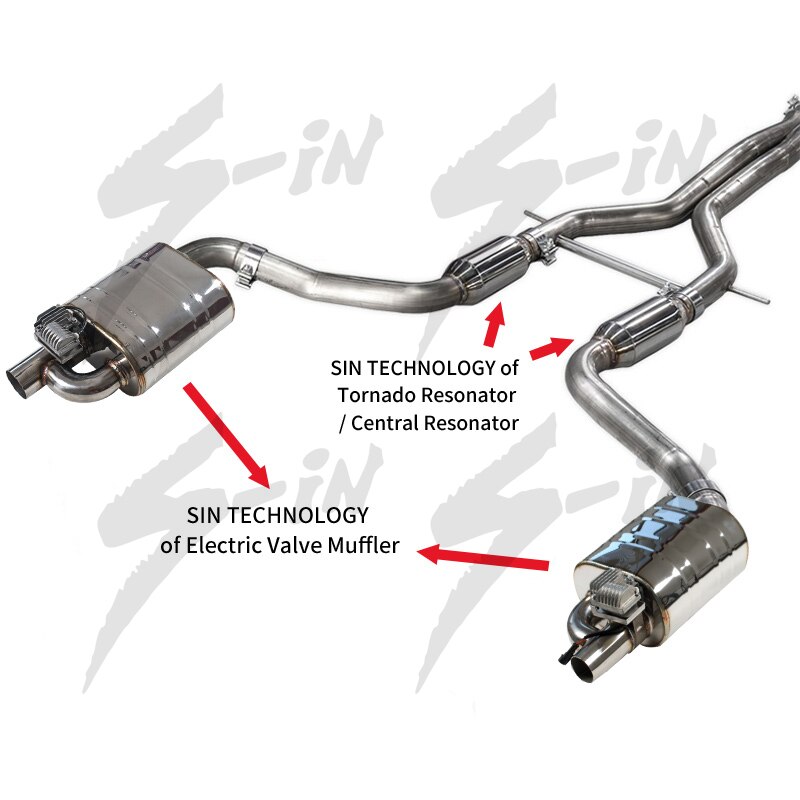 Drone Muffler Central Resonator 63mm Silencer Tornado Resonator Muffler for Enhanced Sound and Power