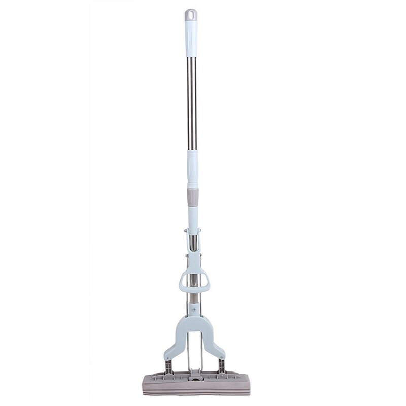 Telescopische Handvat Absorberende Spons Mop Vouwen Rubber Mop Thuis Floor Cleaning Tool Rvs: Mop