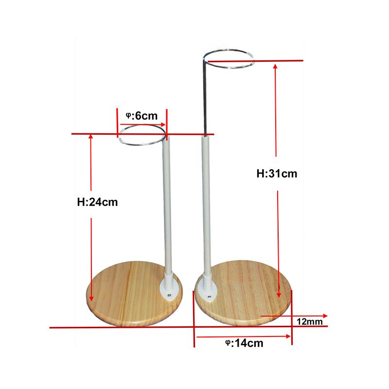 Holz Basis Puppe Steht Kunststoff Unterstützung Organizer Halterung Puppe Anzeige Halfter Einstellbare Figur Modelle Aktion Figur Stehen