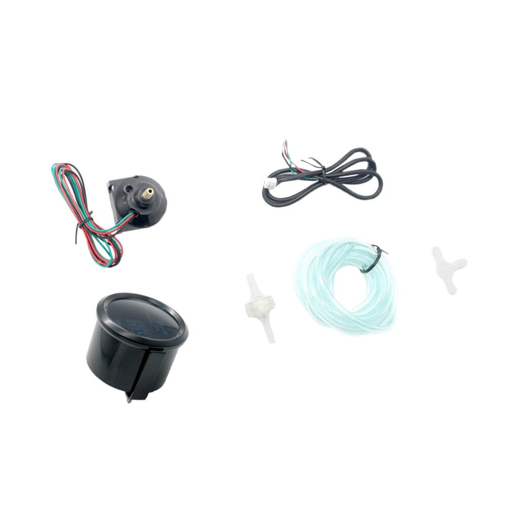 Turbocharger Boost Gauge Instrument PSI Digital Display