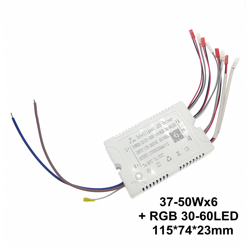 Télécommande et télécommande intelligente LED, variateur LED 2.4G, 25-40Wx2 x4 ino -50Wx2 x4 x6 ino -60Wx2 x4 x6 + RGB 30-60LED, gradation et document-Chan, 1 pièce: green