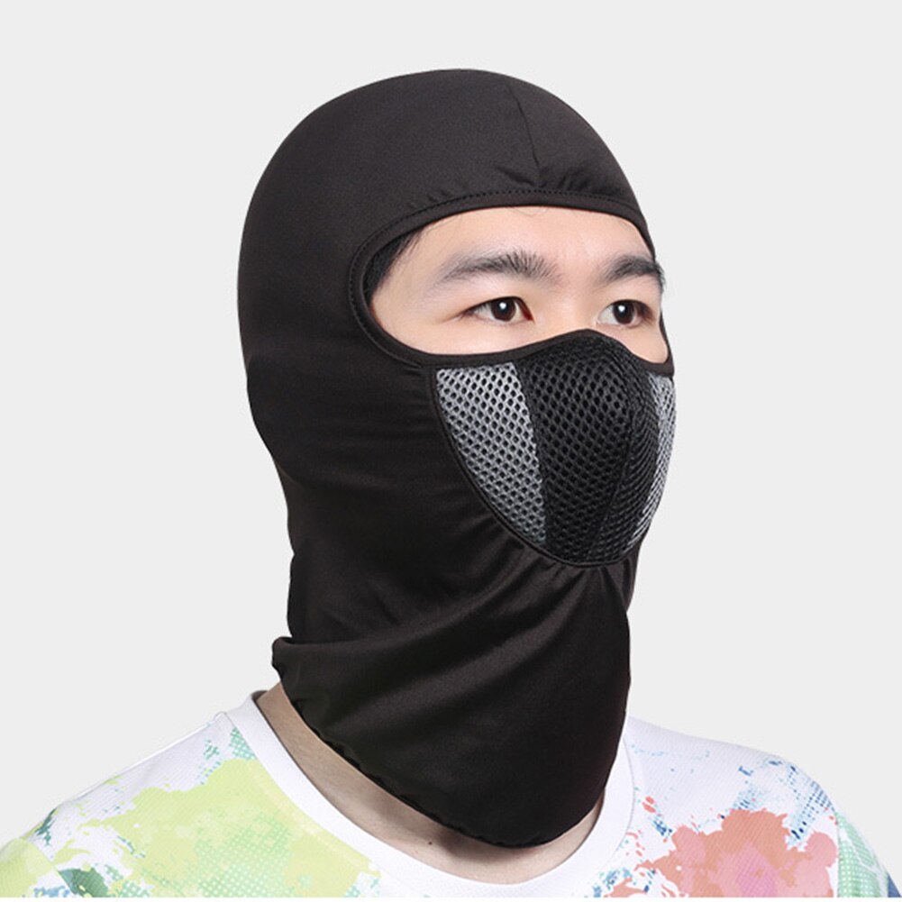 Cappuccio elastico antivento maschera invernale con maglia per ciclismo sci moto Snowboard YS-acquistare