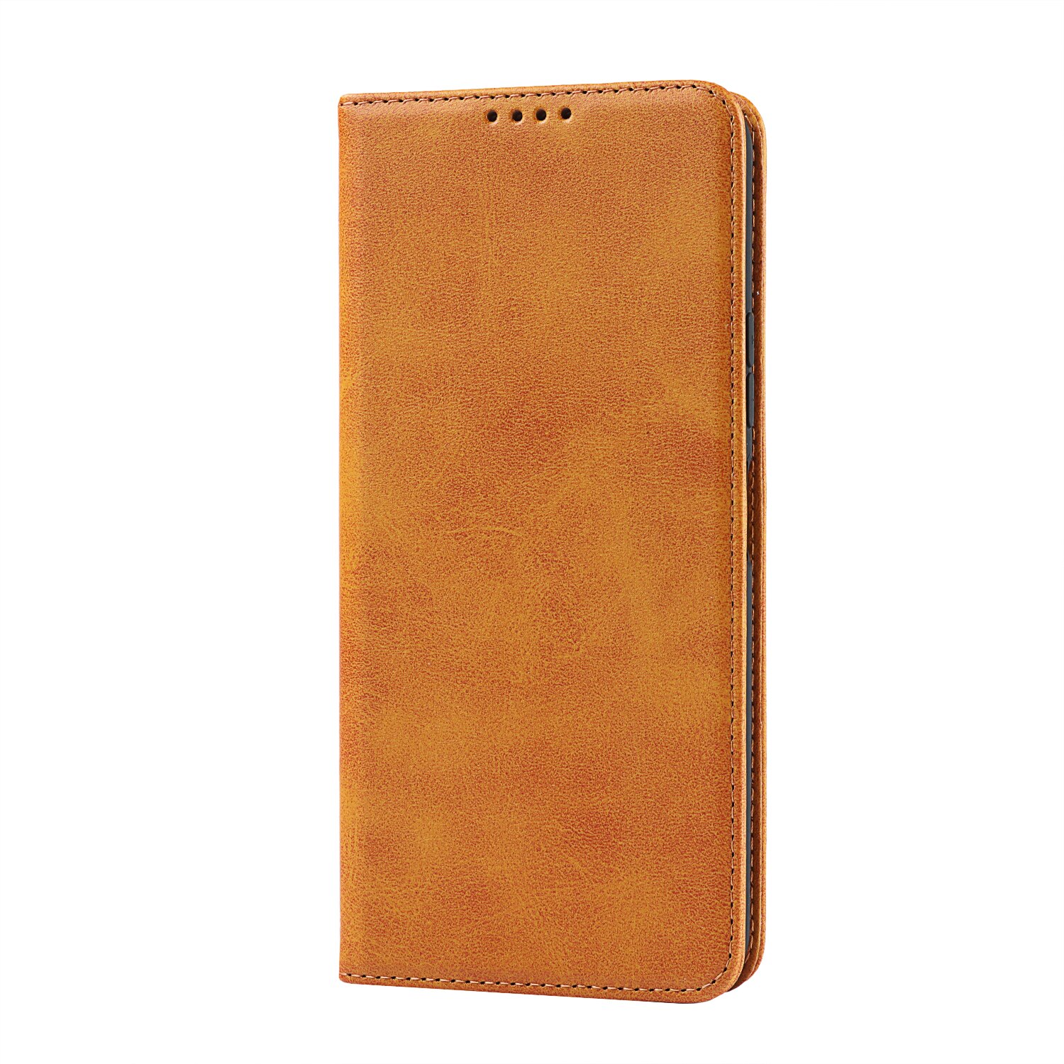 Premium skórzany futerał na telefon Nokia 8 V 5G UW / 8.3 5G etui z klapką etui na karty magnetyczne przyciąganie okładka portfel biznes: for Nokia 8 V 5G UW / Yellow / Case add Glass Film