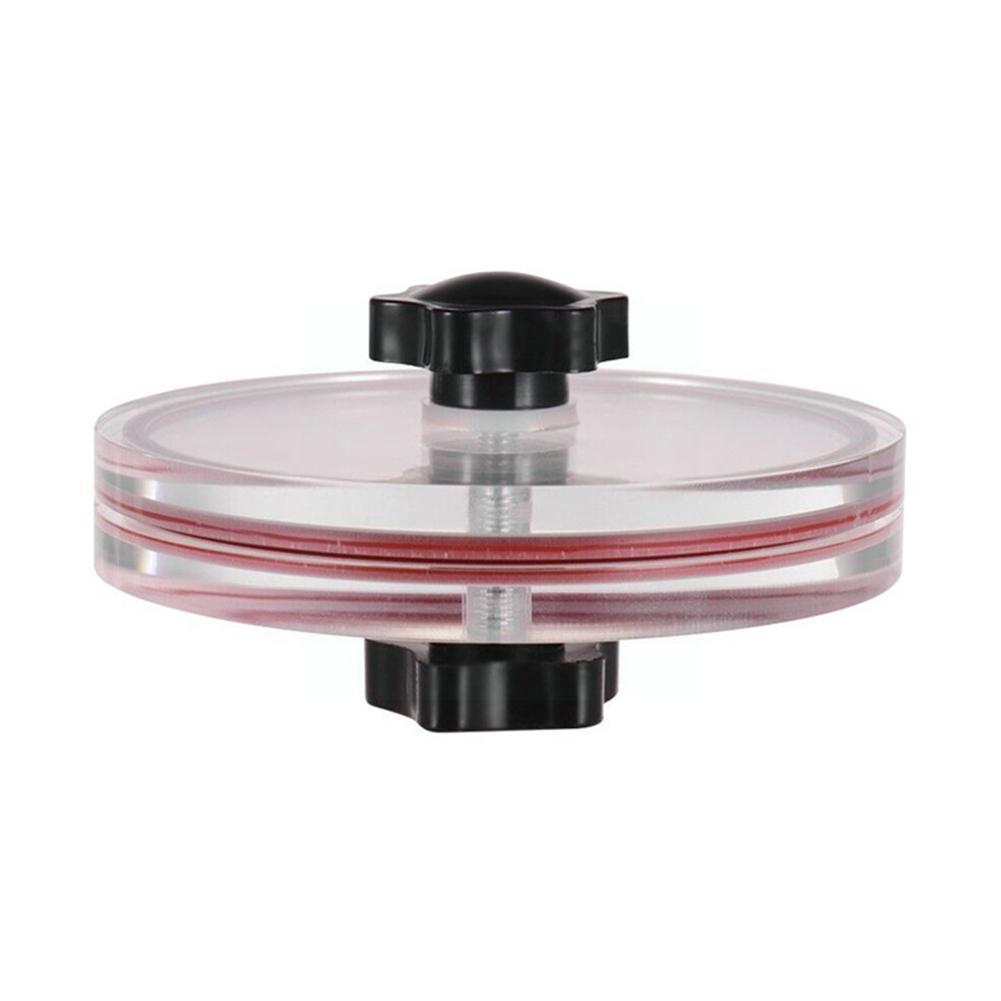 Vinyl-begleit-schallplatten-reinigungsclip, wasserdichter album-schallplattenclip, etikettenclip, transparentes acryl,  p6 7