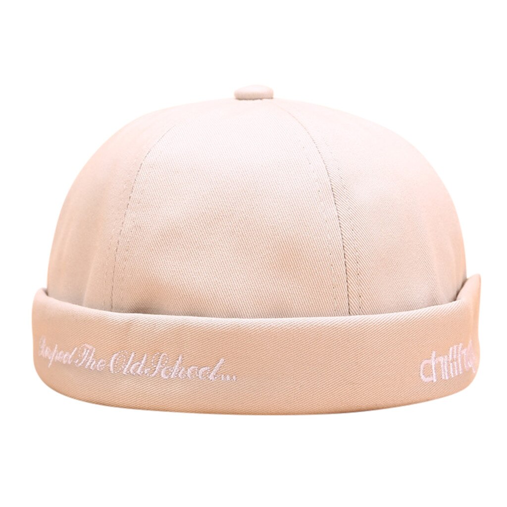 Mannen Vrouwen Hoed Cap Casual Docker Sailor Monteur Brimless Effen Kleur Hoed