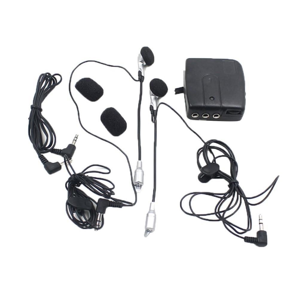 Mp3 motorhjelm headset modificeret tilbehør til motorcykelhjelm intercom hovedtelefoner 3.5mm stikdiameter