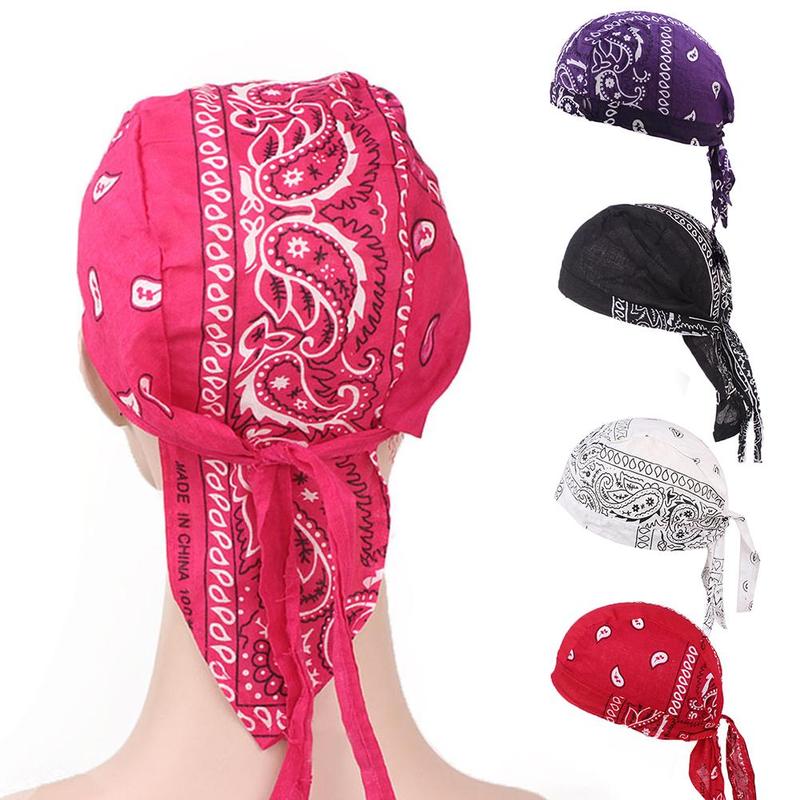 Katoenen hiphop bivakmuts hoofdband voor mannen en vrouwen, dans, buiten, motormasker, hoofddoek, trendy hoeden