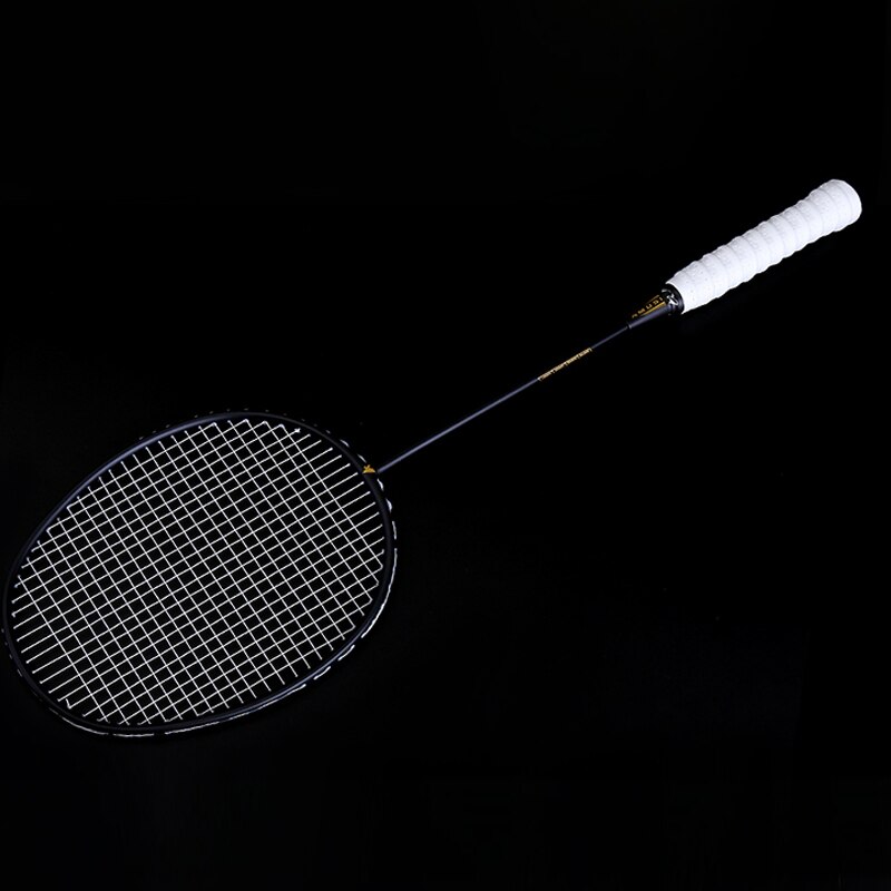 Ultralight 6U Badminton Racket Carbon Portable Free Grips Sports