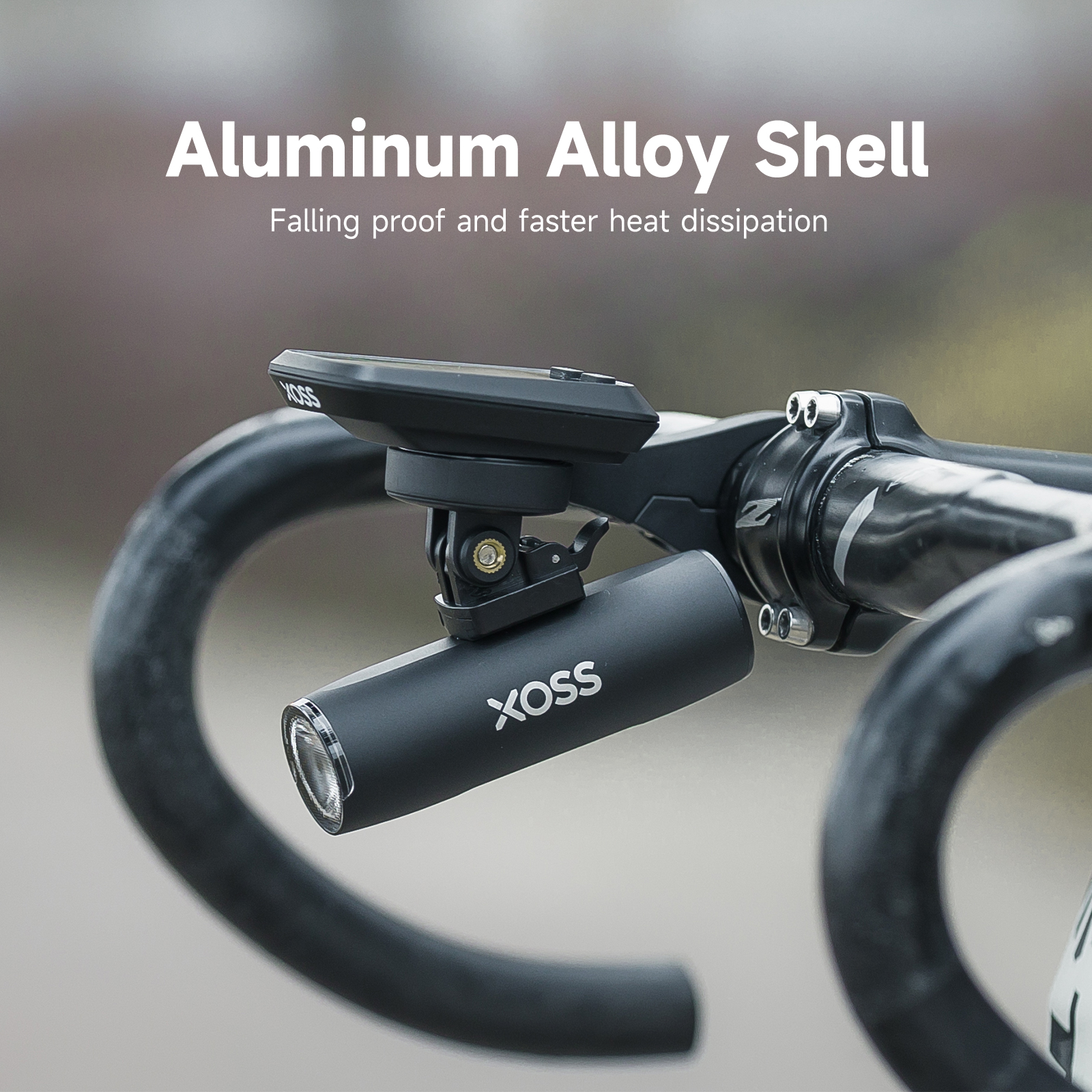 Xoss  xl400/xl800 cykelstrålkastare 400/800 lumen usb-laddningsbar landsväg mtb framlampa cykellampa aluminium ultralätt ficklampa