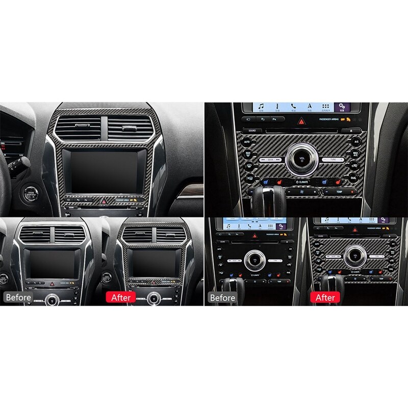 Car GPS Navigation Panel Cover Dashboard Trim with... – Grandado