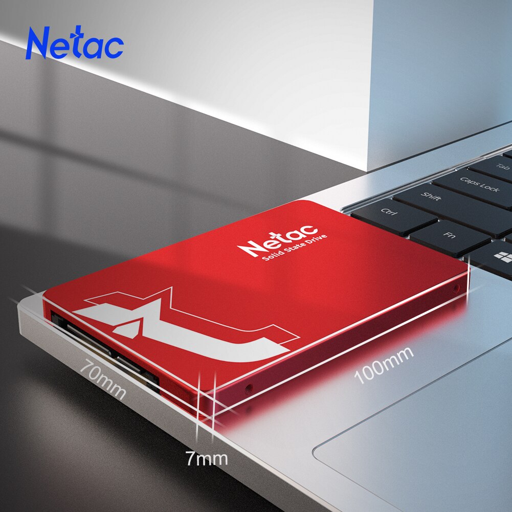 Netac SATA3 SSD 128gb 240gb 256gb 1tb 2tb Hdd 2.5 Hard Disk Disc Internal Solid State Drive for laptop desktop