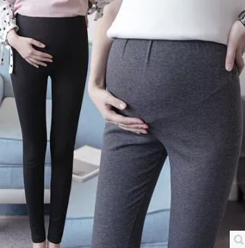 Vår bomull gravid legging graviditetskläder höst kvinnor byxor för gravida leggings gravidkläder