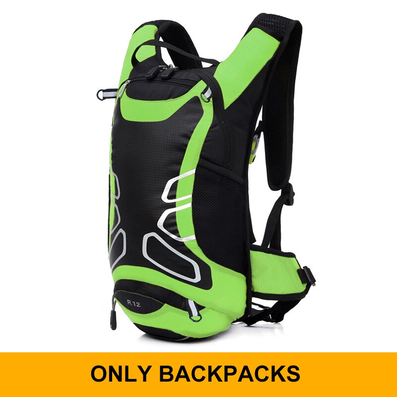 Ultra-light 15-liter bicycle backpack, mountain (MTB) or road bike cycling water bag, 2 liter water bag