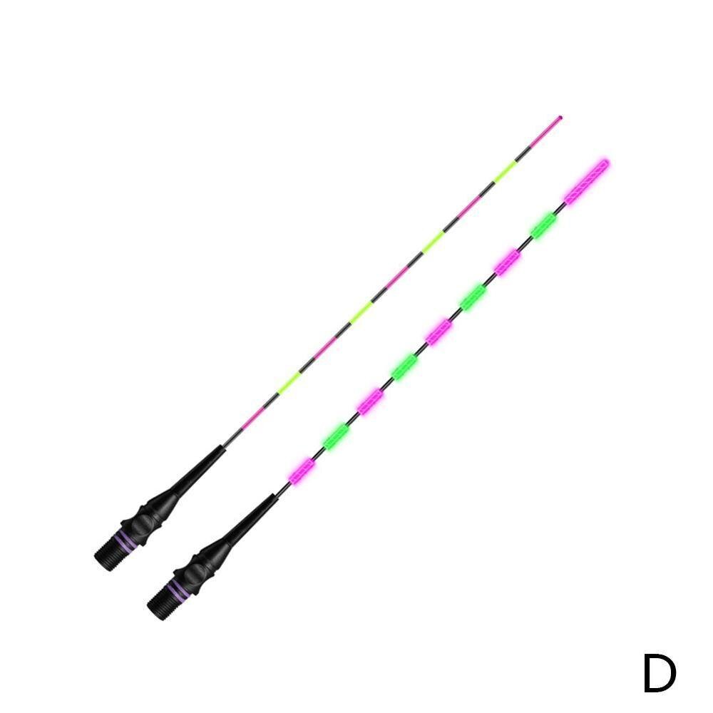 Galleggianti da pesca luce notturna galleggiante luminoso super luminoso notte pesca portato accorto galleggiante superiore luminoso ultra sensibile Flo elettronico: D