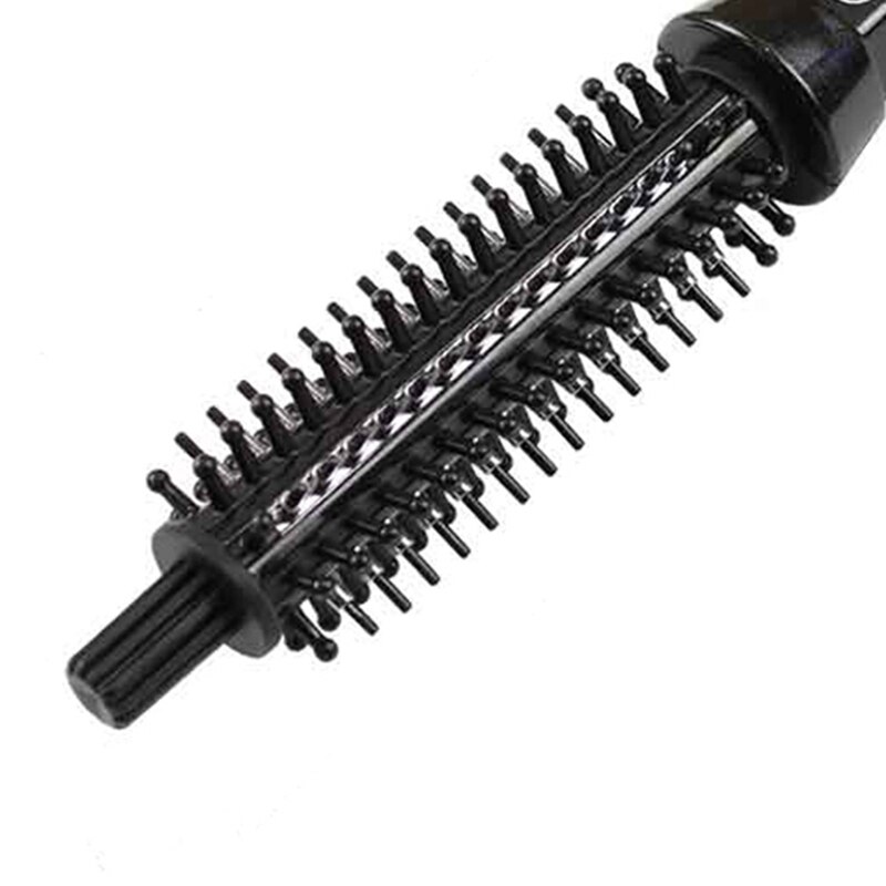 Peigne électrique brosse à cheveux 2 en 1 Pro céramique bigoudi bigoudis rouleau outils de coiffage cheveux fer à friser multifonction Eu Plu