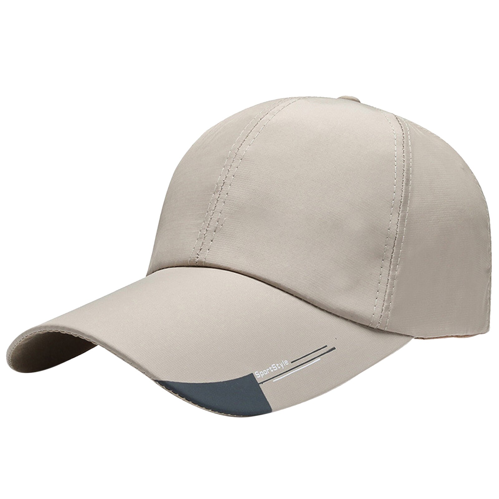 Gorra de béisbol con estampado de letras para hombre y mujer, gorro ajustable de perfil bajo, estilo Hip Hop, para deportes al aire libre, 2022: Caqui