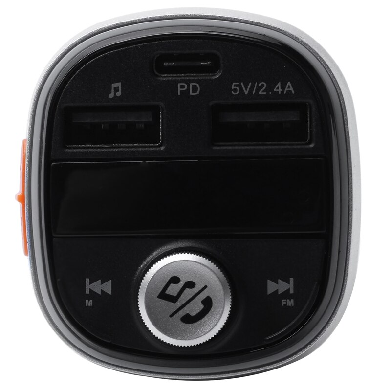 Bluetooth Auto Mp3 Speler Draadloze Auto Fm-zender Autolader Handsfree Eq Modus Met Dual Usb-poorten Pd interface-Bc51T