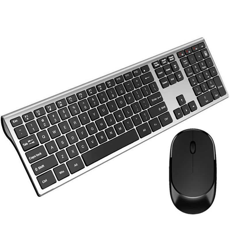 2.4G Wireless Keyboard And Mouse Set For Apple Computer Desktop