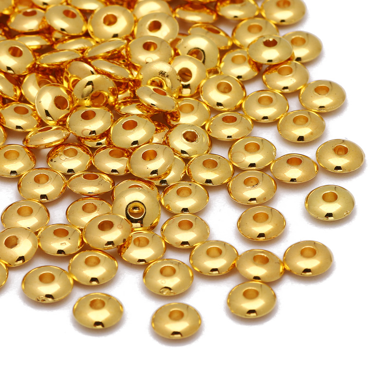 Lot De 500 Perles Rocailles Orange 4mm 6/0 - Pour Création Bijoux DIY