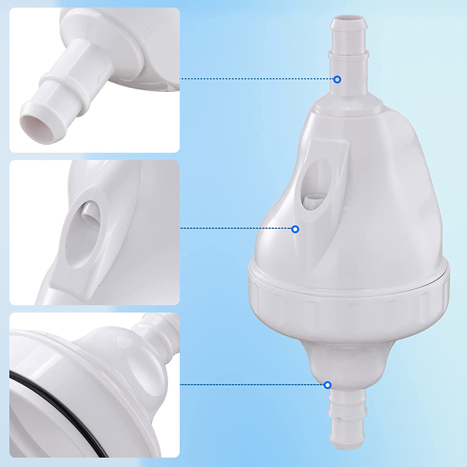 Pool Cleaner Spare Valve Pool Sweeping Reverse Valve for Vacuum Swimming Pool Cleaning Robot XHC88