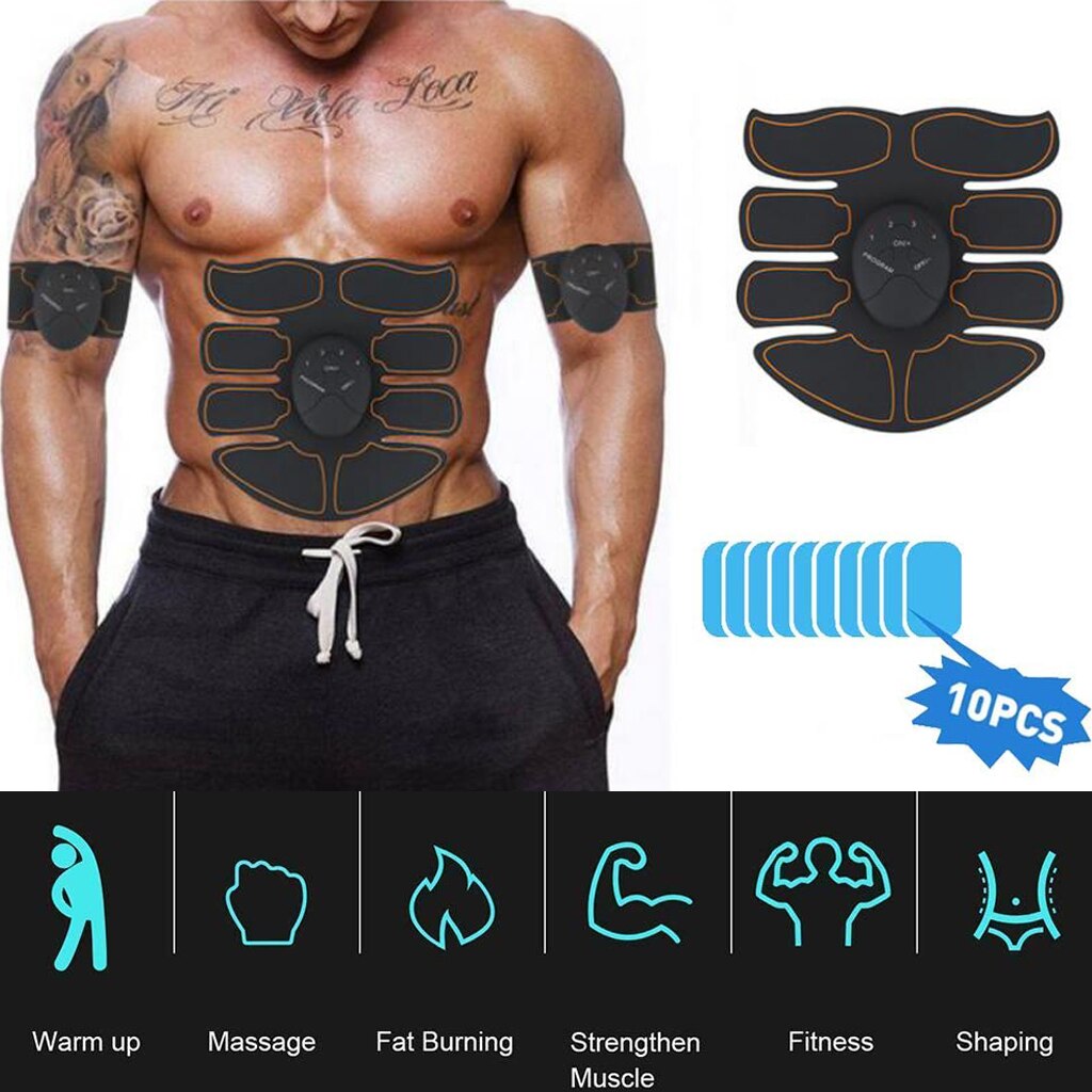 Portable Muscle Toner Trainer Toning Belt Ab Training Machine