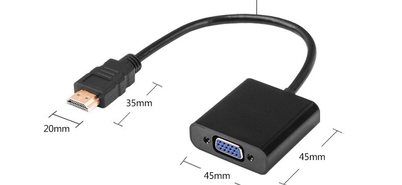 Hdmi Naar Vga Hdmi Naar Vga High Definition Video Converter