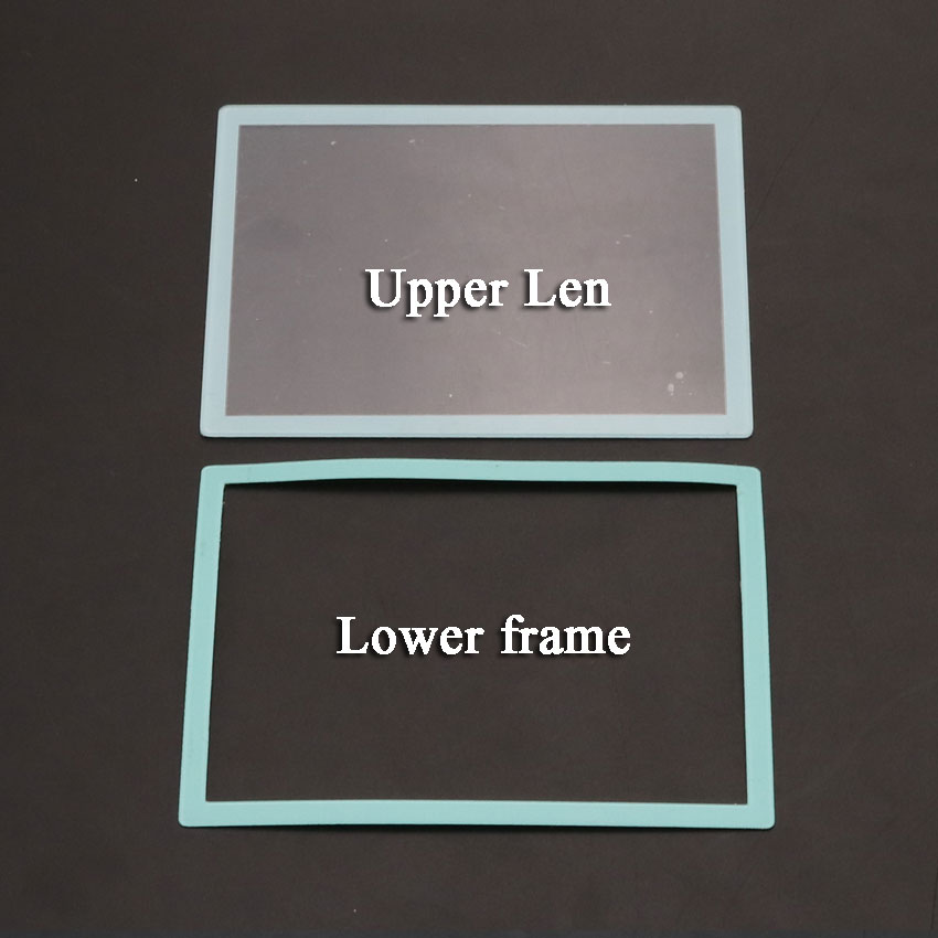 YuXi 1 einstellen Ober LCD Bildschirm Len Kunststoff Abdeckung + unteren rahmen Ersatz Für NDSL für DS Lite Spielkonsole: hell Blau