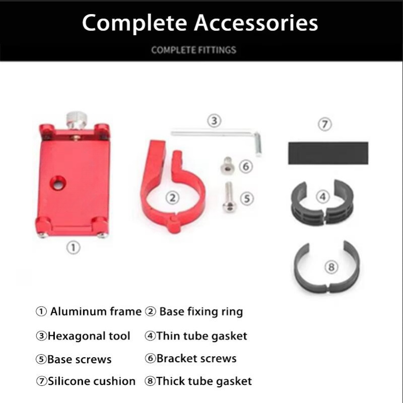 Suporte de telefone para bicicleta, montagem confiável, universal, mtb, celular, gps, metal, suporte para motocicleta, bicicleta de estrada, moto m365, guidão