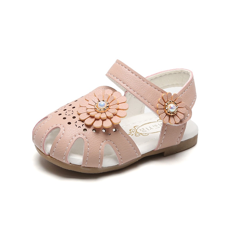 Sandali del bambino di Estate Della Ragazza Dei Capretti Scarpe di 0-2 Anni I Bambini Infantili Sandali casual Morbido Scarpe Della Ragazza Del Bambino Del Bambino Scarpe