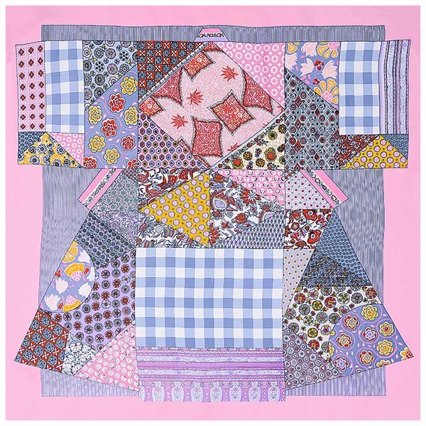 Vintage sidenscarf kvinnor foulard satin sjal scarfs tryck stor storlek fyrkantiga silke hår huvudsjalar: C6