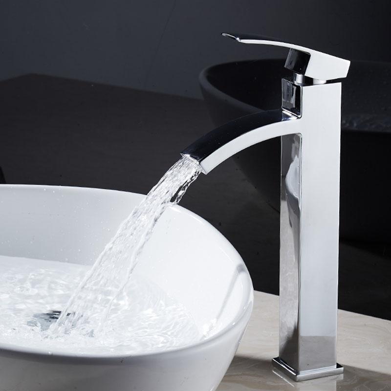 Waterval Wastafel Kraan Water Mengkraan Badkamer Kraan Zwart Wastafel Water Wastafel Kranen Bad Kraan Kraan