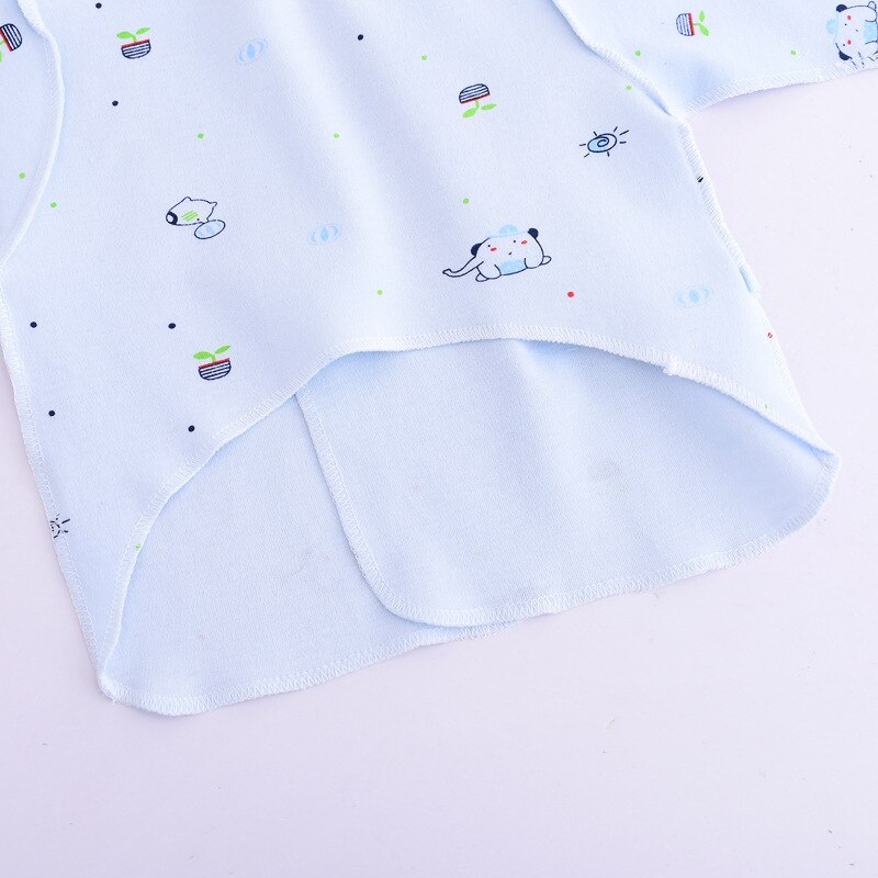 Ropa interior de media espalda para bebé recién nacido, ropa fina transpirable de verano, ropa interior para recién nacidos, Tops con capa de 1, 2 y 3 meses