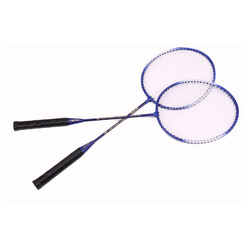 Professionelle Badminton Schläger Bespannen Schläger beleidigend Einzigen Schläger Schläger 2PC Badminton Badminton Schläger Tasche einstellen