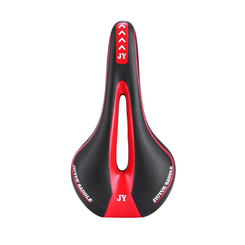 Gel Extra Soft Bicycle MTB Saddle Cushion Bicycle Hollow Saddle Comfortable Cycling Road Mountain Bike Seat Bicycle Accessories: Red