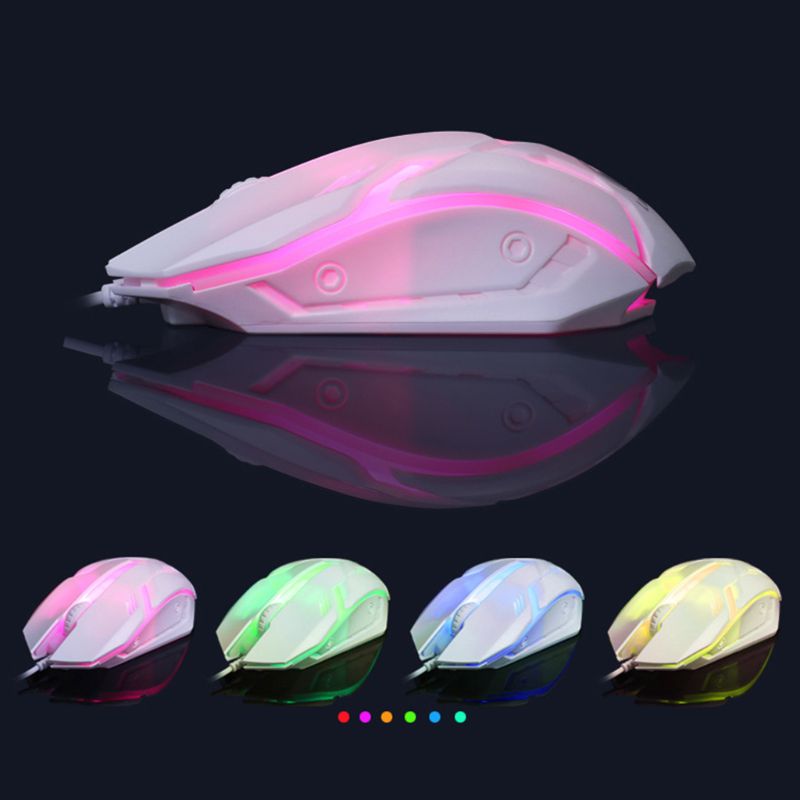 Gaming Keyboard and Wired Mouse Combo Set LED Light Backlight for Computer gaming pc keyboard and mouse led