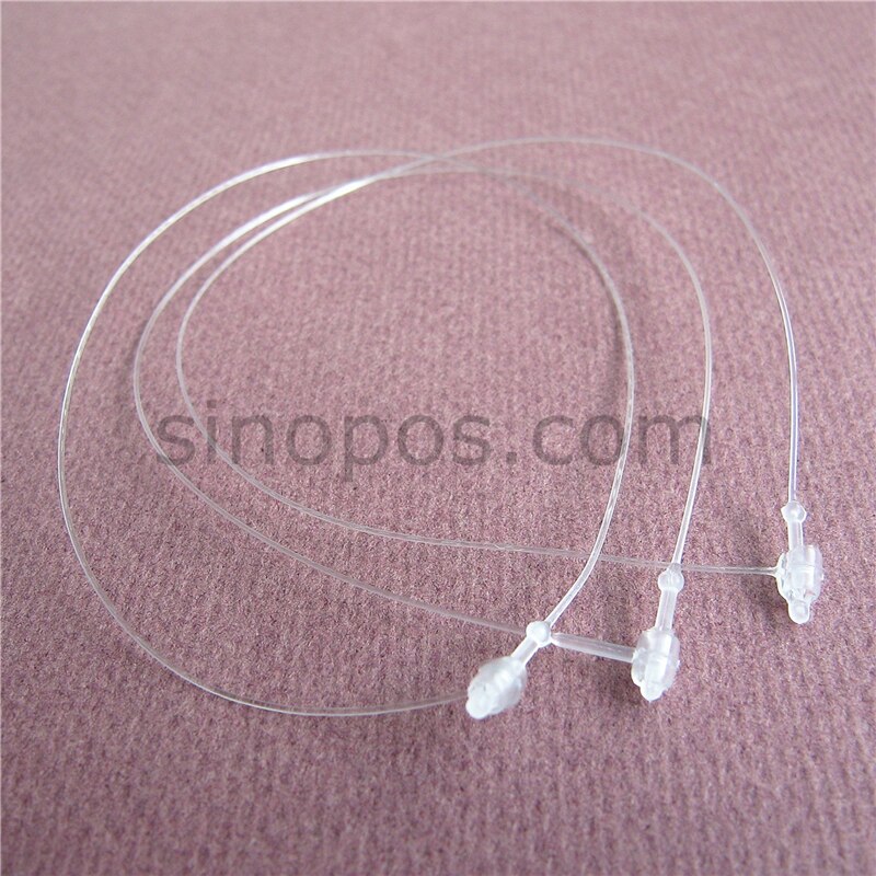 PP Loop Sloten 3 "5" 9 "22", kledingstuk kleren prijs label tagging security tie plastic loop pin sieraden schoenen string hang tag seal
