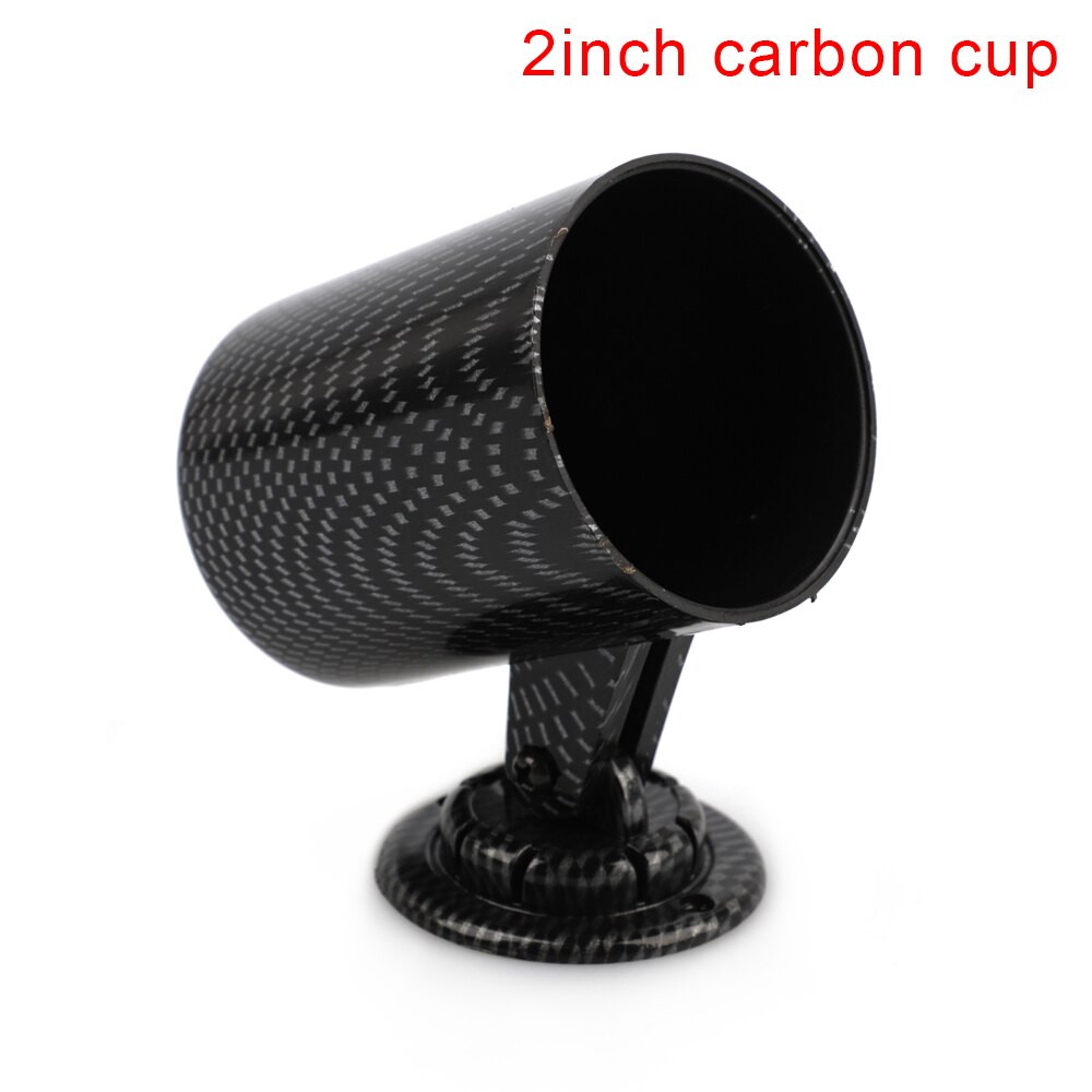 2INCH 2.5INCH Car Gauge Pod Universal Carbon Single Double Triple Meters Holder for Left Right Drive Car for 52mm 60mm Gauges: YC101727-52BC