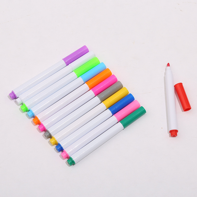 3-25 stks/set Wit/Kleuren Vloeibaar Krijt Uitwisbare Pen Marker Voor Glazen Ramen Elektronische Schoolbord Krijtbord Whiteboard marker