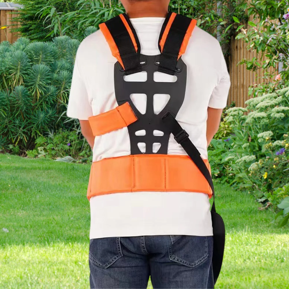 Grasmaaier Tuigriem Verstelbare Grastrimmer Riem Dubbele Schouderriem Arbeidsbesparing Verhoging Maaier Schouderriem