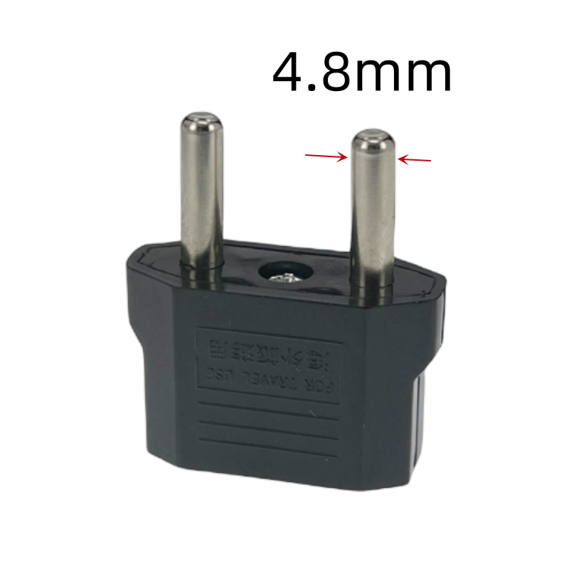Amerika Europese Mini CN UK EU Naar VS AU Stekker Adapter Rusland Australië Reisstekker Converter Korea 4.0mm 4.8mm Plug 6A 125A: WHITE