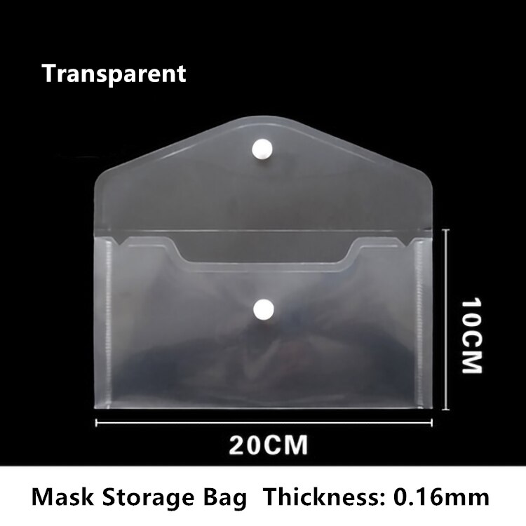 tragbare Staubdicht Und Feuchtigkeit-beweis Abdeckung Halfter fallen Gesichtsmaske Halfter Gesicht Masken Lagerung Tasche: 01