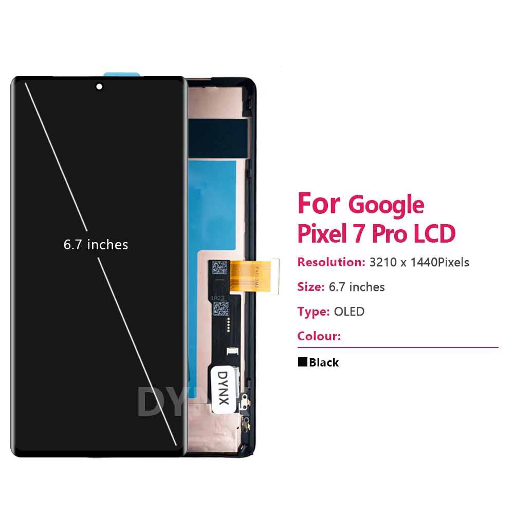 Pantalla Lcd de 6,7 pulgadasSuper AMOLED para Google Pixel 7 Pro, repuesto de pantalla táctil Digital para Google Pixel7 Pro GP4BC GE2AE