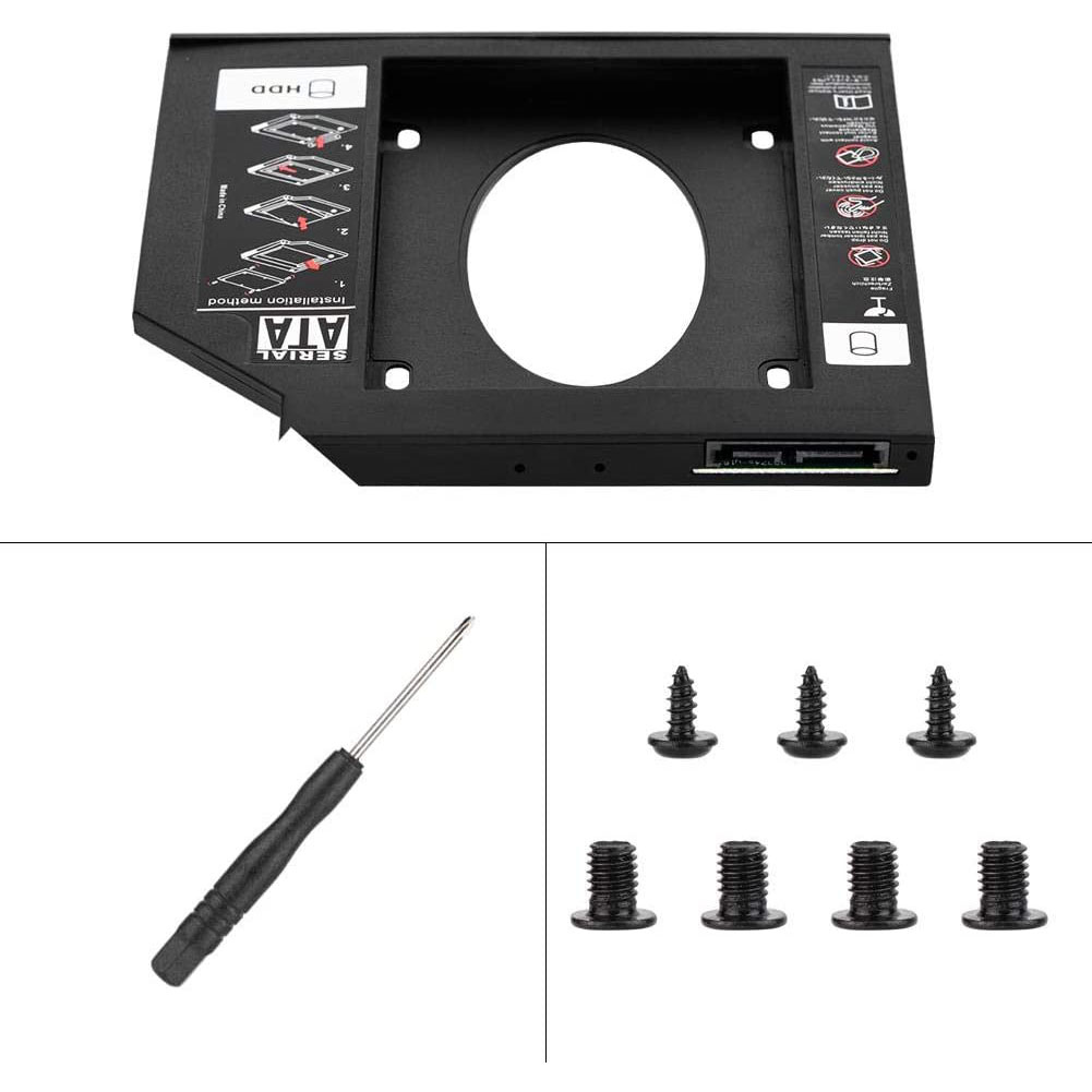 Festplatte 1 TB 2nd HDD Caddy SATA zu SATA 2,5 "SSD HDD Fall für Laptop ODD DVD/CD-ROM Optibay