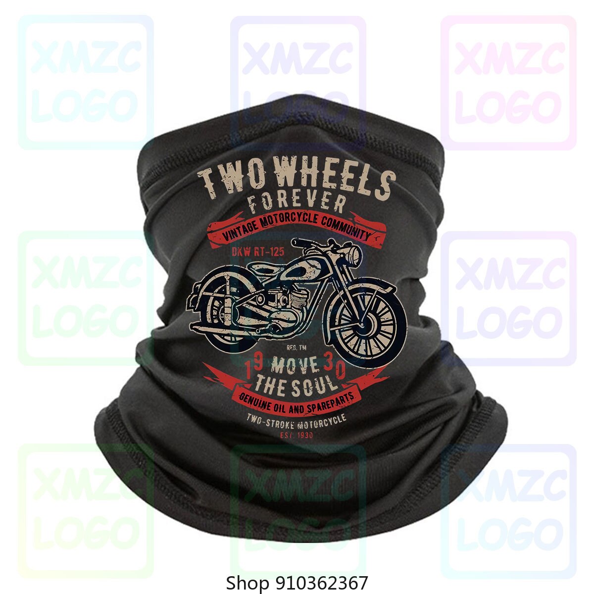 Bandana de motocicleta de dos ruedas para hombre, divertida bufanda india de diadema de ciclismo para motorista, pañuelo para el cuello, calentador para mujer y hombre