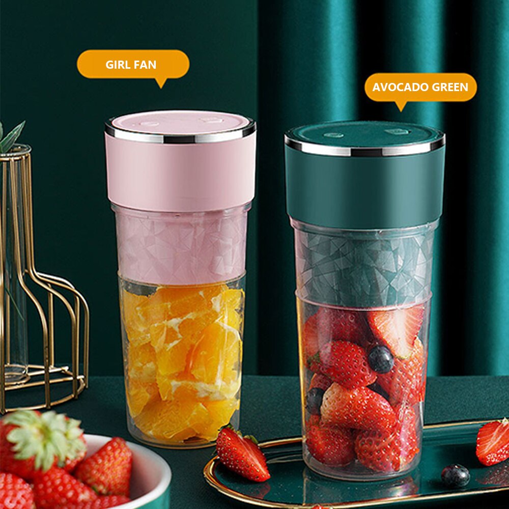 Mini Portable Juicer Orange USB Electric Mixer Fruit Smoothie Blender For Machine Personal Food Processor Maker Juice Extractor