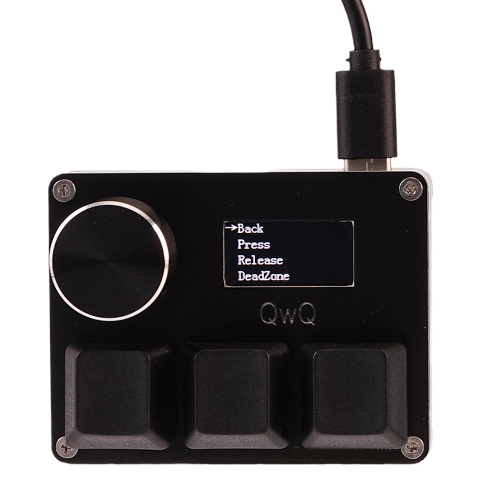 Pour SayoDevice OSU O3C déclencheur rapide Mini clavier écran personnalisé 3 4 touches Konb copier coller programmation Macro clavier de jeu