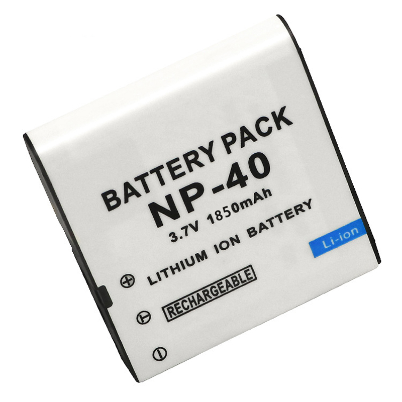 Batterie 1850mAh NP-40 NP40 pour Casio EX-Z30 Z40 Z50 Z55 Z57 Z400 Z750 Z850 FC100 KOMERY 4K, caméra caméscope, chargeur pour NP 40